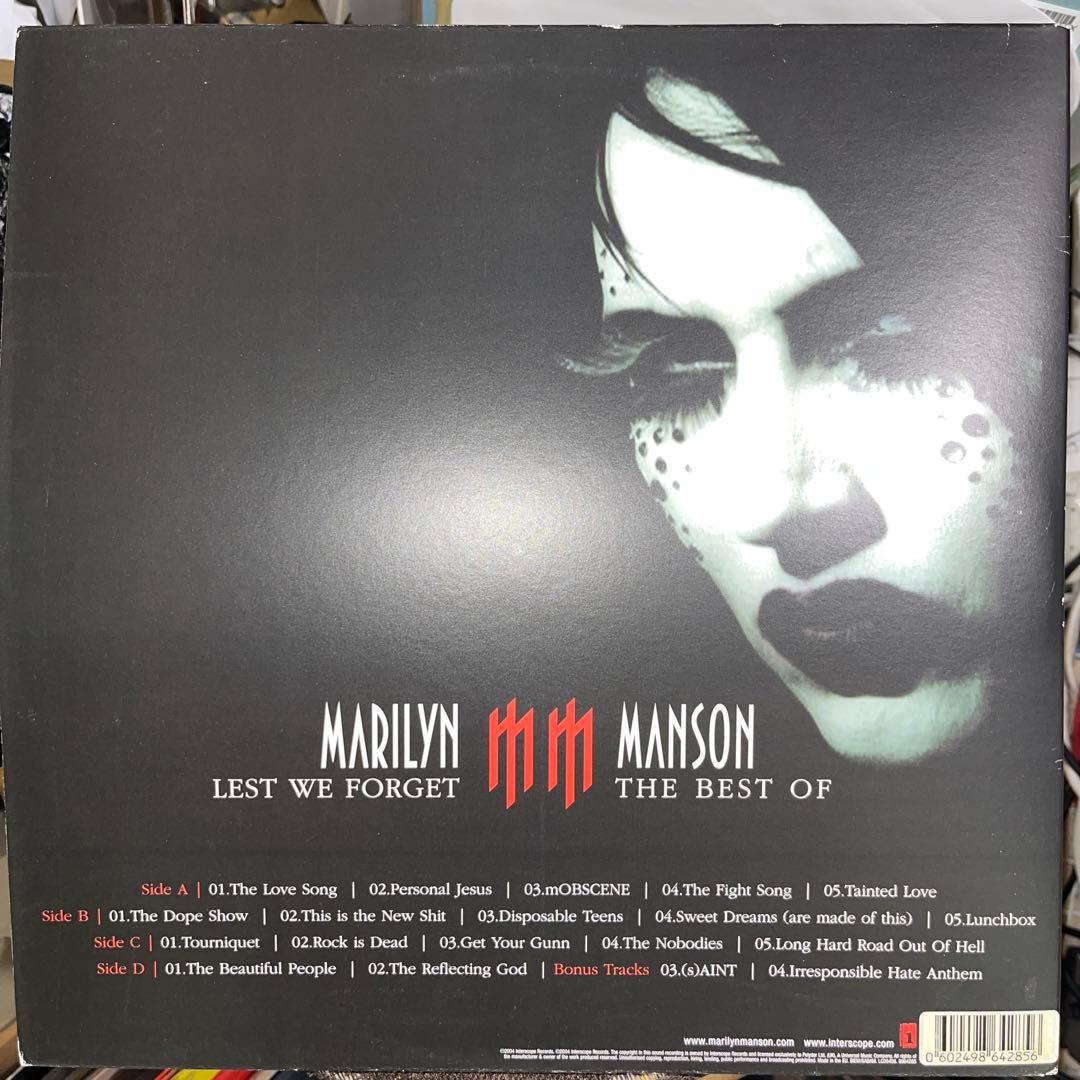 洋楽 Marilyn Manson Lest We Forget