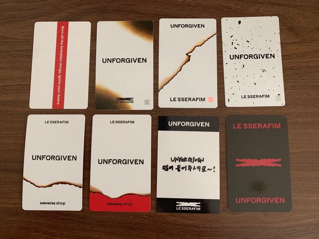 lesserafim サクラ　unforgiven ラキドロ