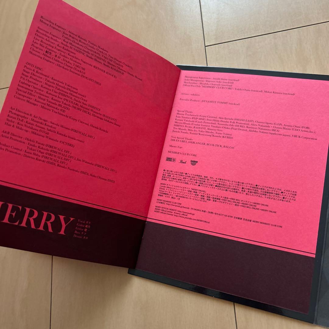 【即購入ok!!】MERRY 『Beautiful Freaks』初回DVD付B