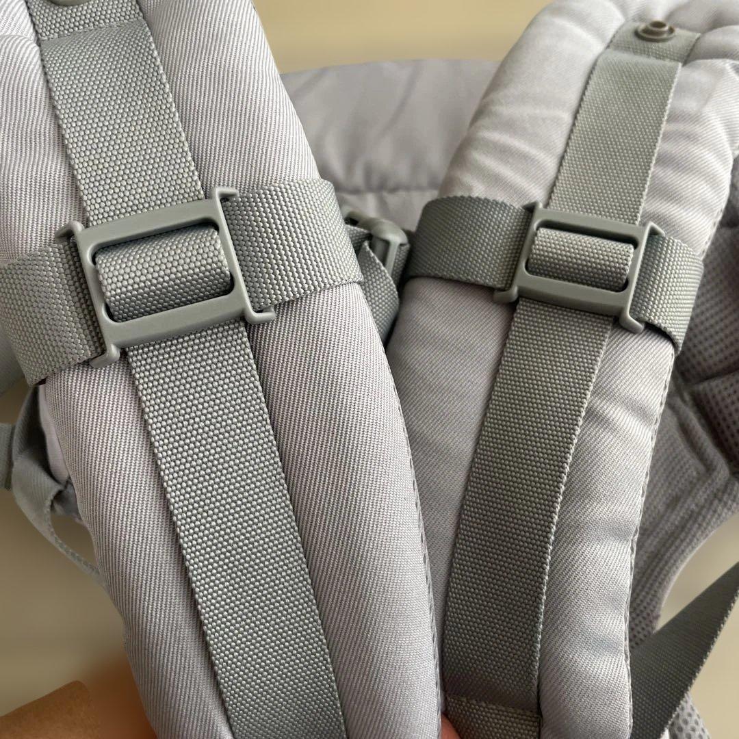 ERGO エルゴベビー　グレー メッシュ 抱っこ紐　美品