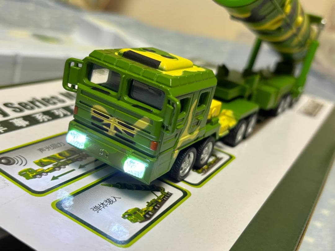 ヒラヤマの雪男　DF-31A　新品　1：64　3個　（緑色2個と深緑1個）