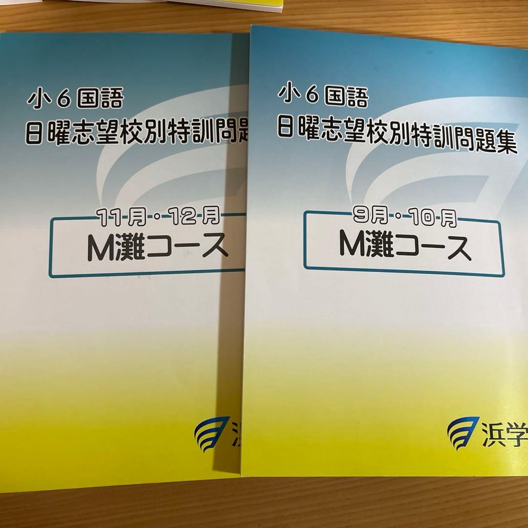 2025年度浜学園日曜志望校別特訓問題集