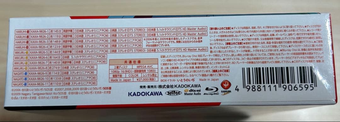 涼宮ハルヒの大成-Super Blu-ray BOX-〈初回生産限定版