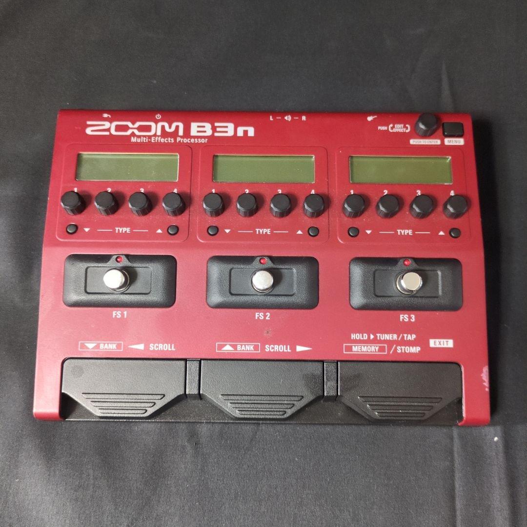 ZOOM B3n ベース用マルチエフェクター 人気モデル