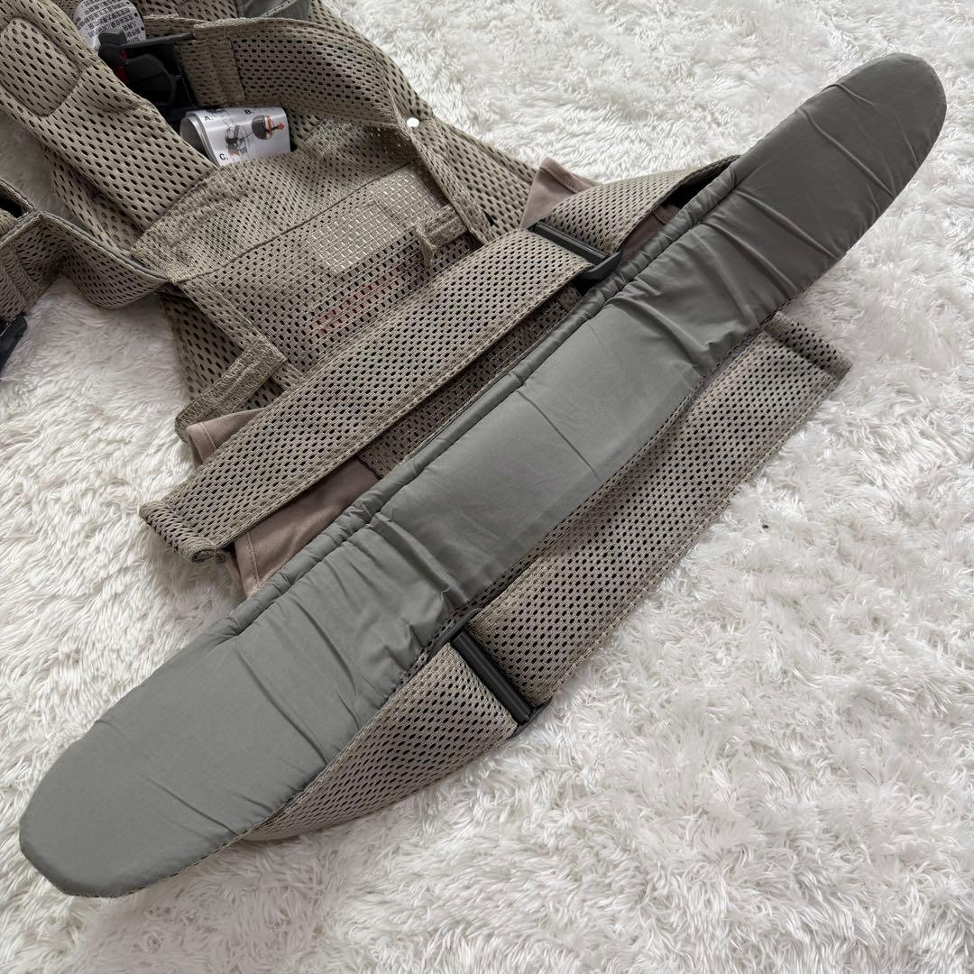 K ベビービョルン ONE KAI Air グレーベージュ メッシュ