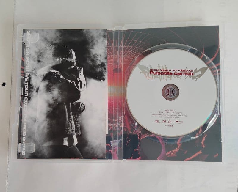 清水翔太　ライブツアー 2025 Pulsatilla cernua　DVD