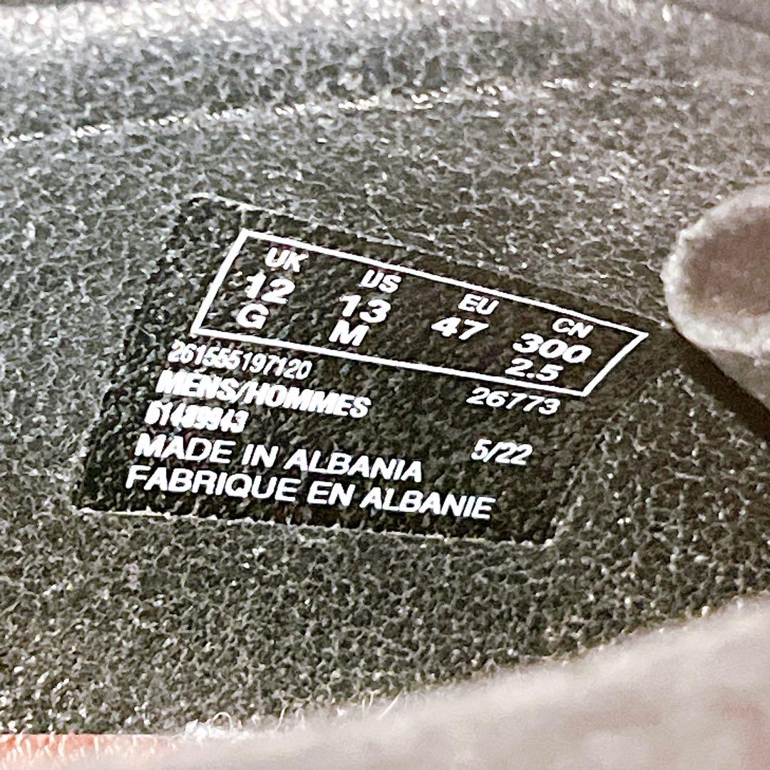 Clarks クラークス ワラビー スエード 30cm UK12 黒 ブラック