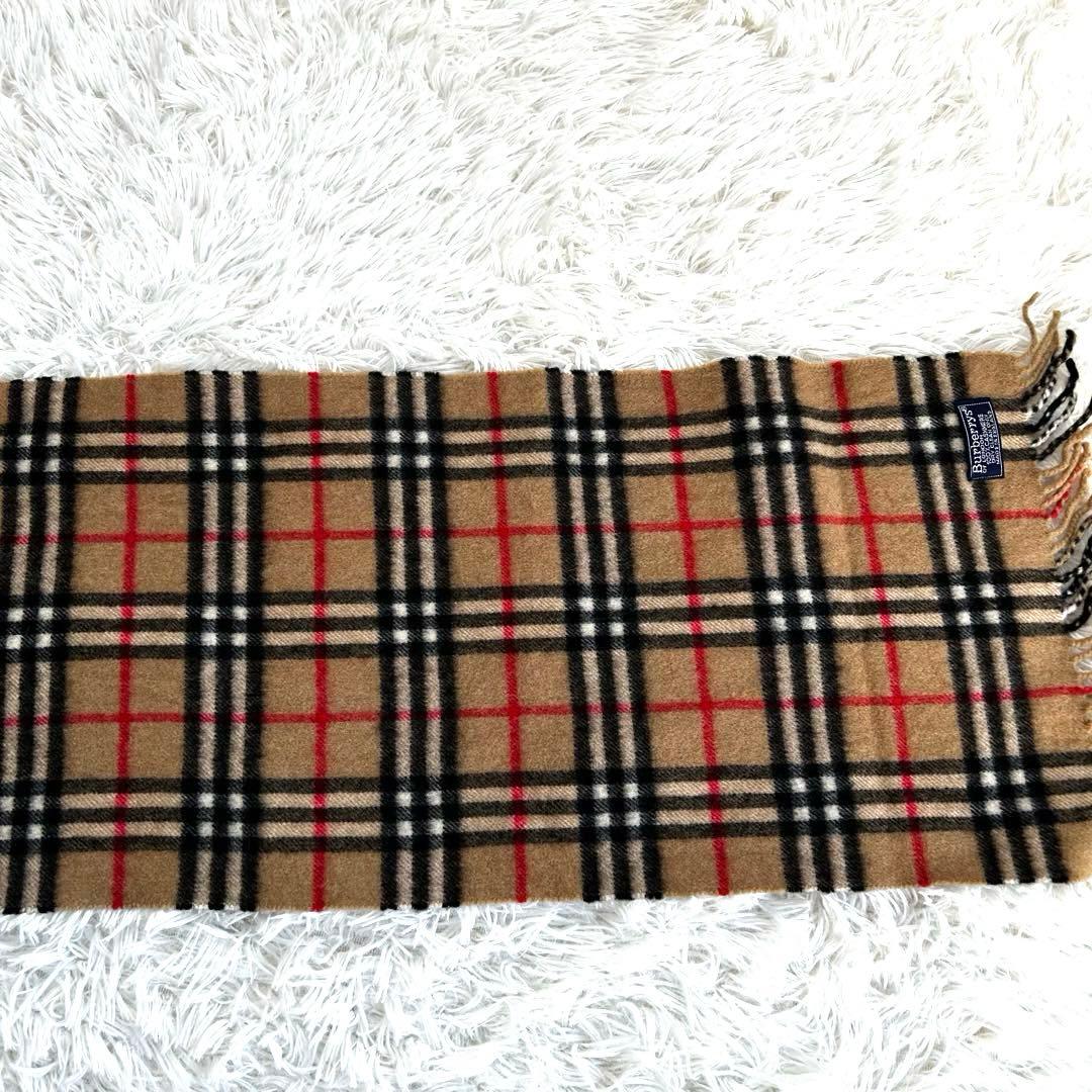Burberrys of London カシミヤ100% ノバチェック マフラー