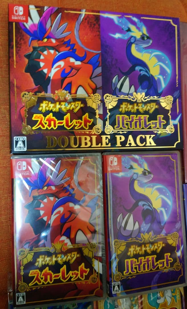 ポケモン　スカーレット　バイオレット　ダブルパック