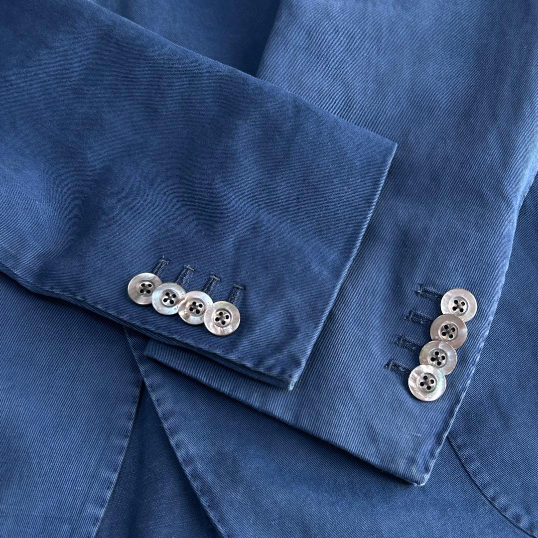 美品 ボリオリ COAT コットン リネン アンコン ジャケット46 イタリア製