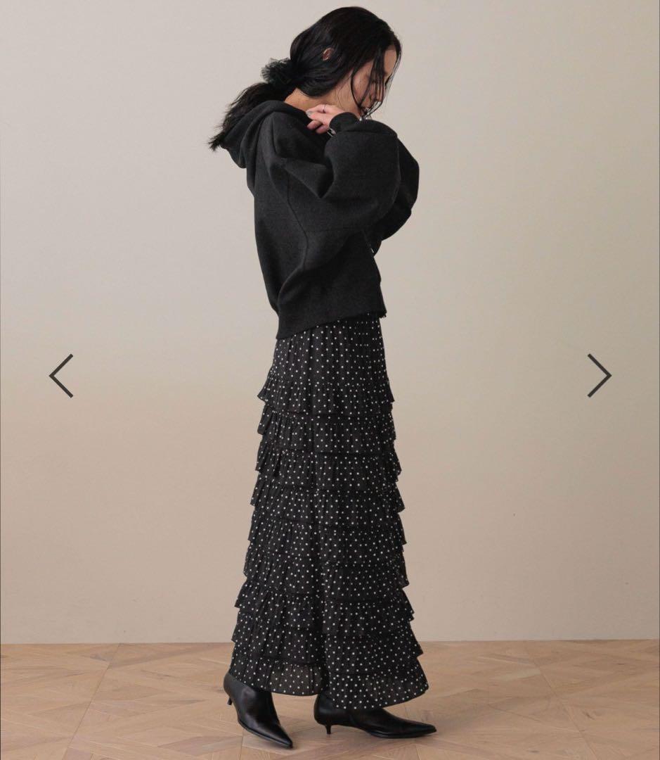 新品　LOWRYS FARM フリルスカート