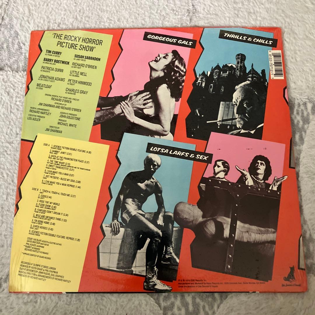 USオリジナル ロッキー・ホラー・ショー　 オリジナルサントラ　LPレコード