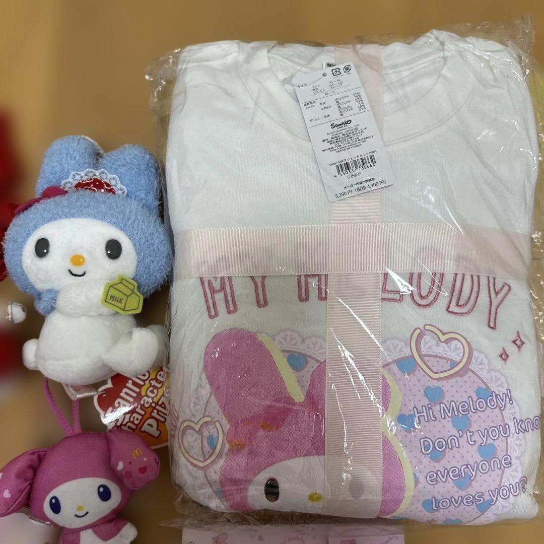 レア サンリオ マイメロ ぬいぐるみ リズリサ ピューロランド ルームウェア