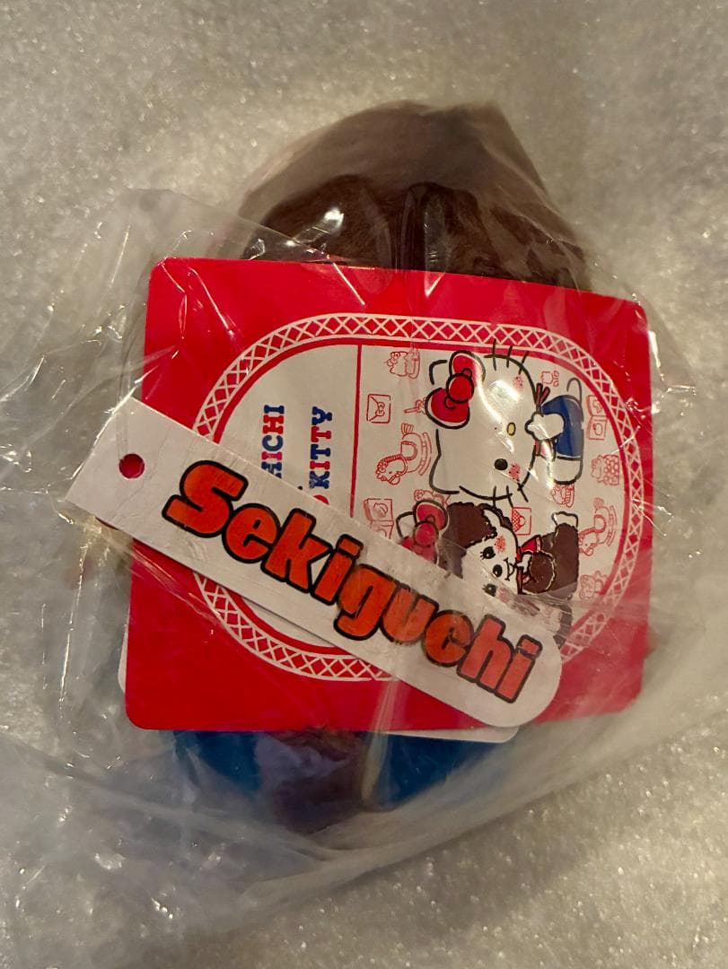 【新品・未使用】ハローキティ×モンチッチ　顔でかSSキーチェーン　モンチッチ