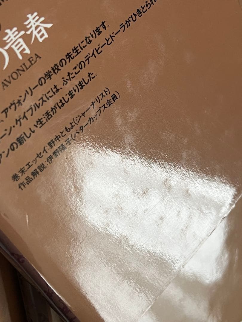 【シミや汚れあり】いがらしゆみこ　赤毛のアンシリーズ５冊セット