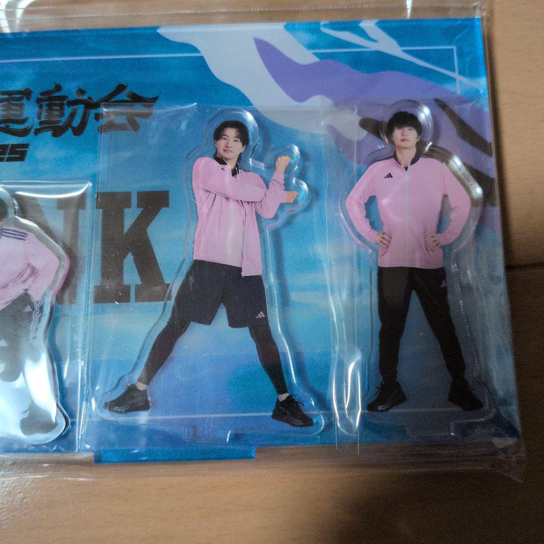 【新品未開封】トライストーン大運動会 TEAM PINK チームアクリルスタンド