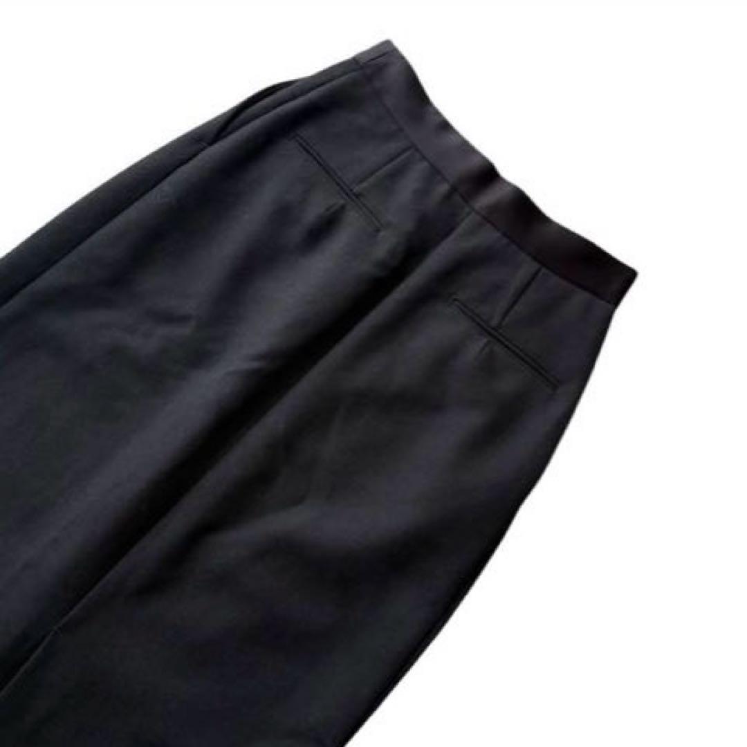 【新品未使用】 24AW サードマガジン タック スリットスカート Ｍ　ブラック