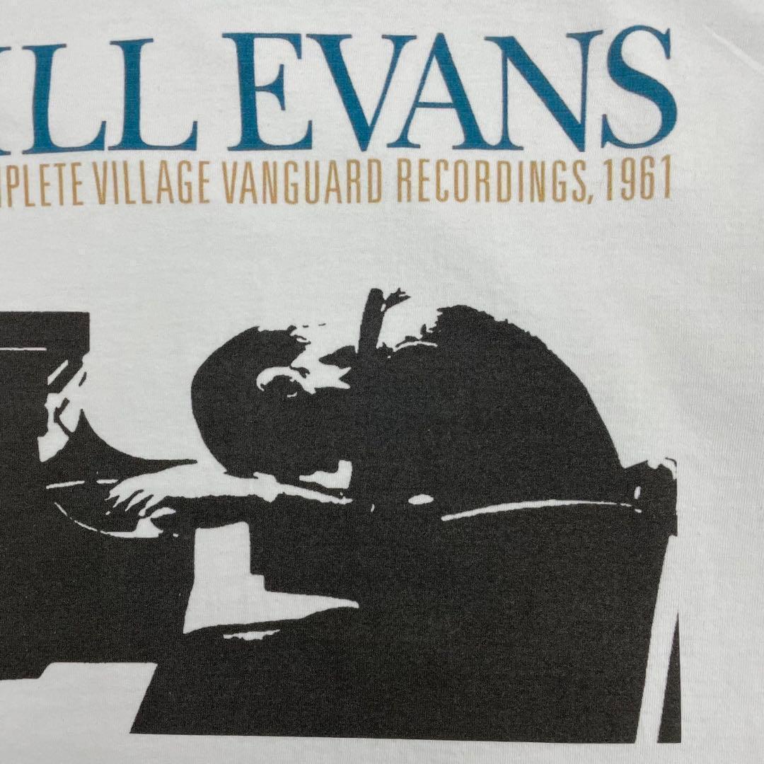 ビル・エヴァンス Bill Evans 『Lサイズ』Tシャツ ホワイト