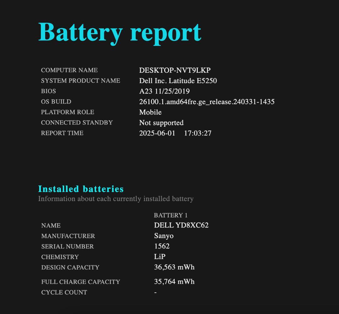 Windowsノート本体 Dell Latitude E5250 - 16GB, 256GB SSD