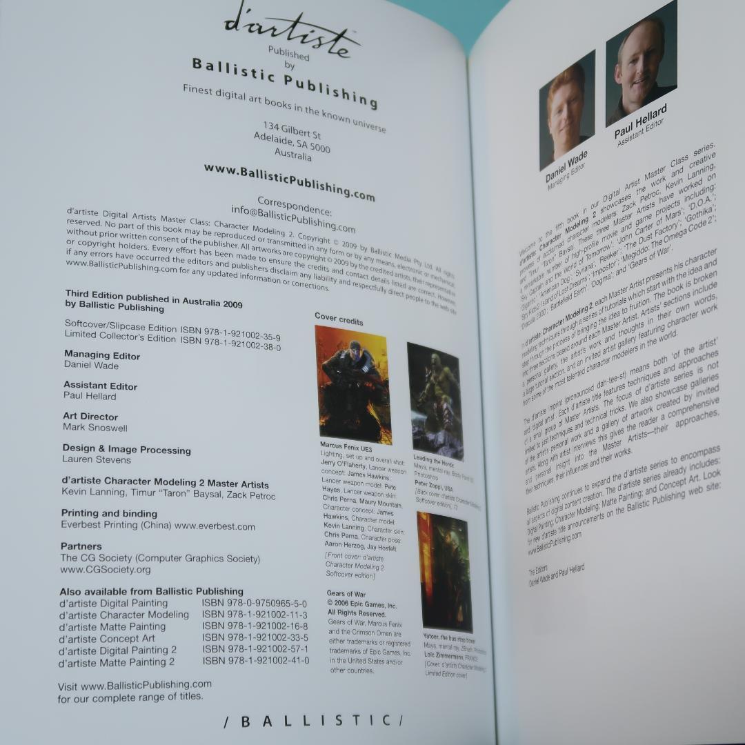 洋書　D'Artiste Character Modeling2　3Dモデリング