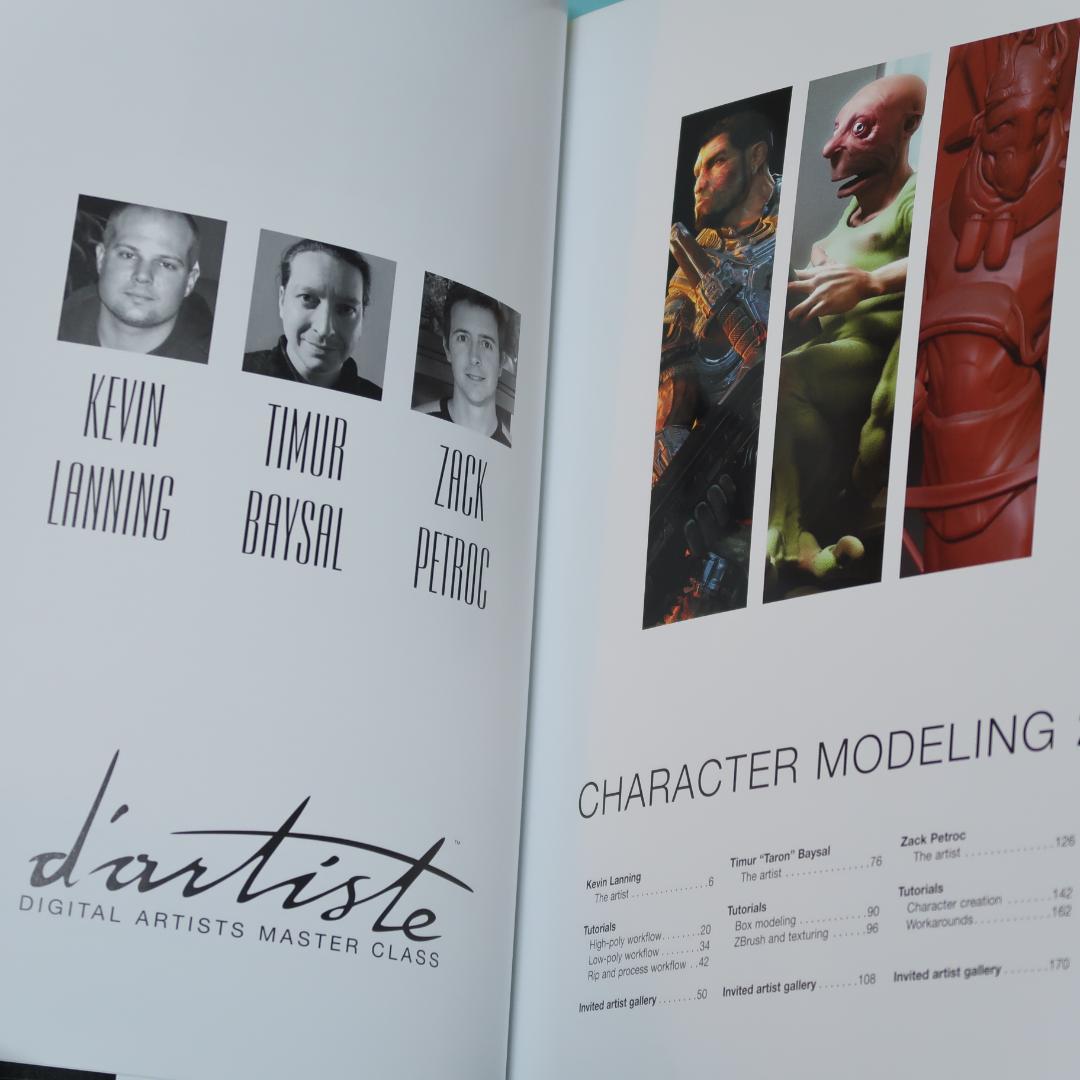 洋書　D'Artiste Character Modeling2　3Dモデリング