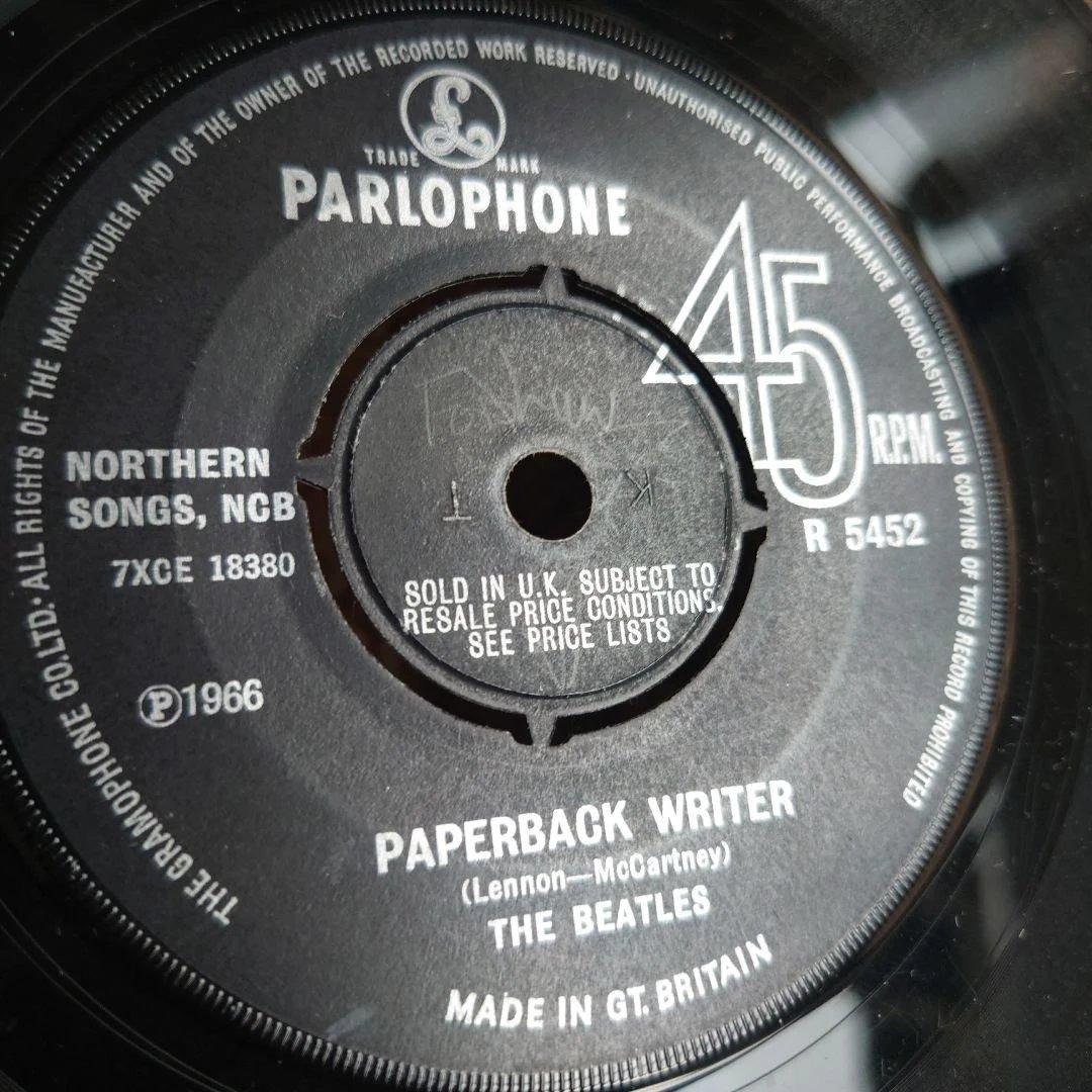 洋楽 UKThe Beatles Paperback Writer / Rain