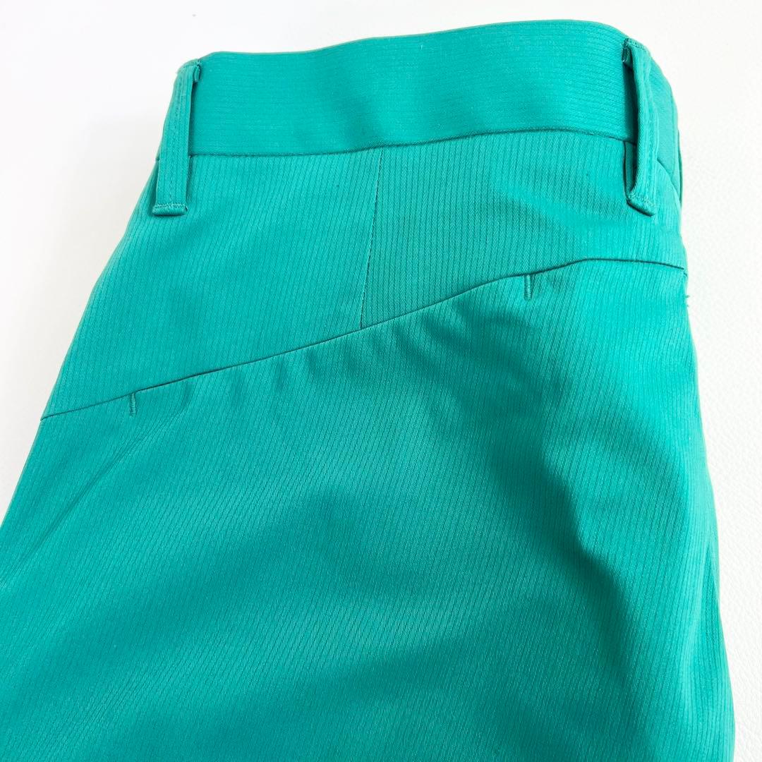 【未使用品✨】デサント ゴルフパンツ スリムフィット ストレッチ グリーン