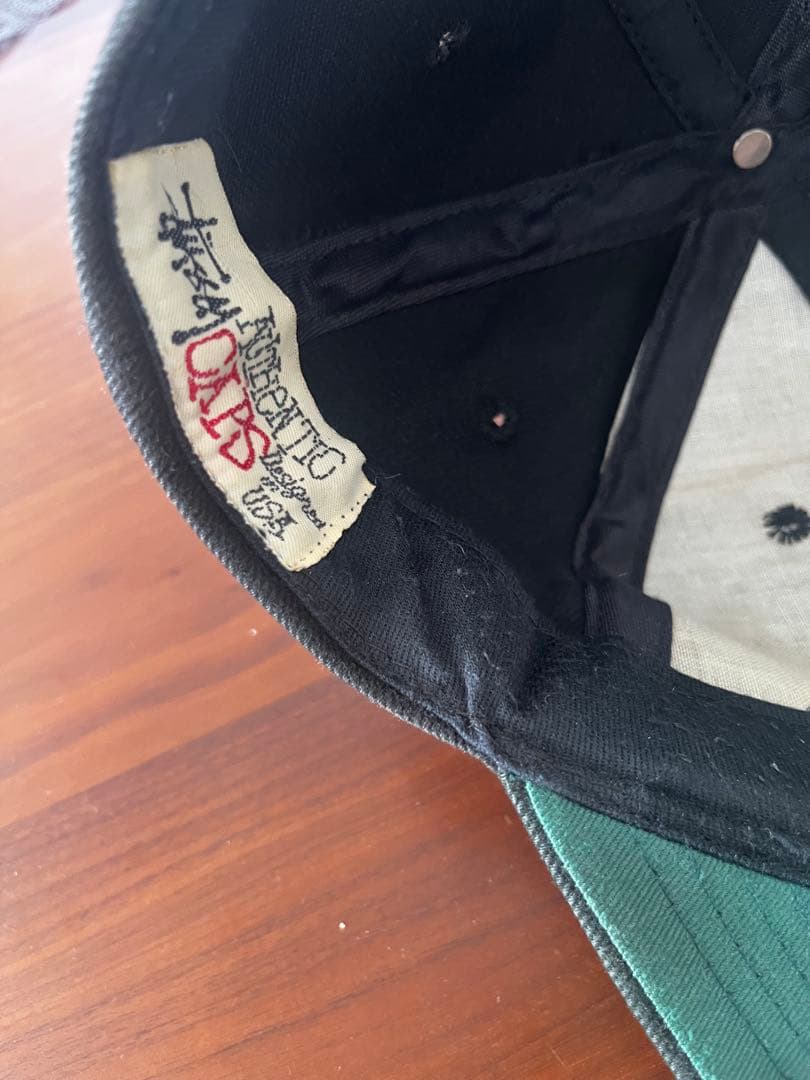 超希少80s stussy old S logo cap vintage