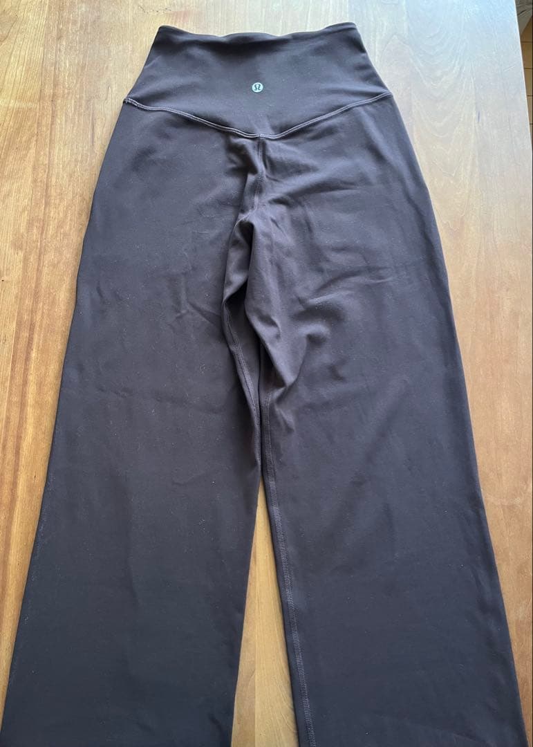 ルルレモン Align™ ワイドレッグパンツ Asia Fit xs 茶