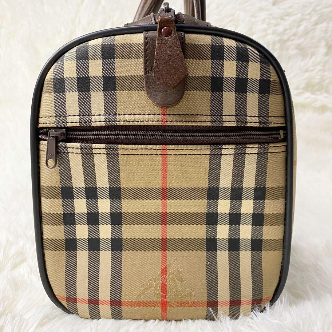 ★美品★ ミニボストンバッグ ノバチェック シャドーホース バーバリー✨
