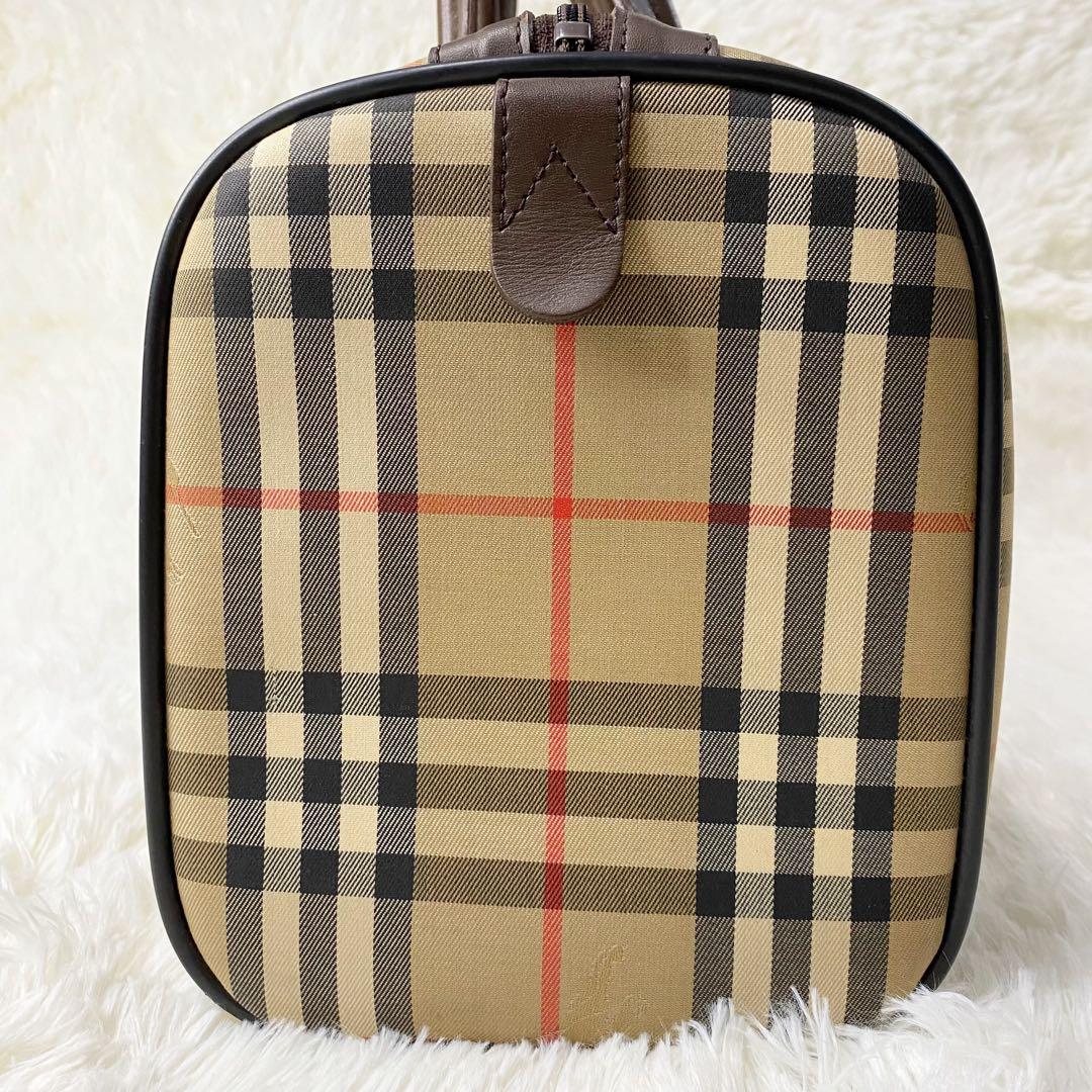 ★美品★ ミニボストンバッグ ノバチェック シャドーホース バーバリー✨