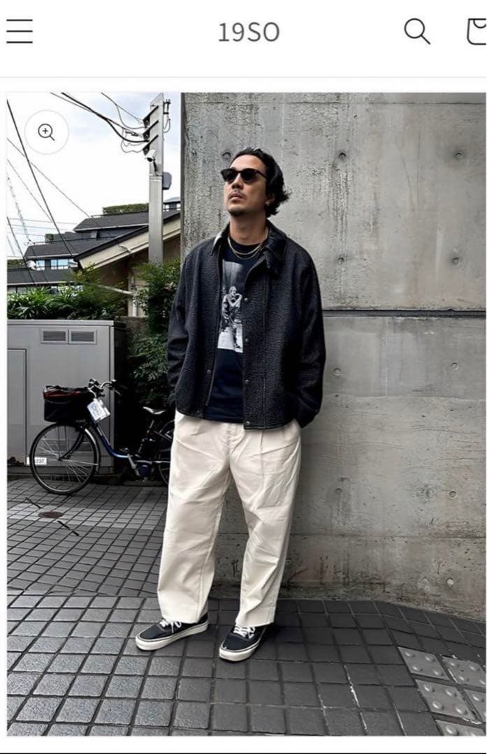 24/7 corduroy wide slacks コーデュロイ　パンツ ワイド
