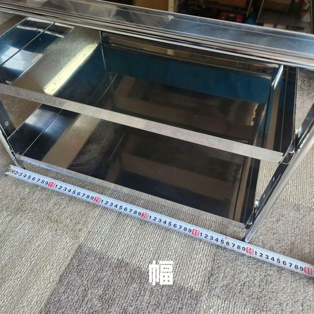 シンク下収納 スライドラック 棚3段 幅50cm キッチンラック [川口工器]