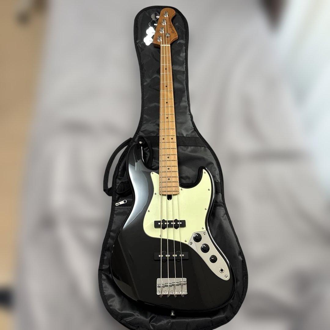【美品】バッカス　ジャズベース　BJB-1-RSM/M ROASTEDMAPLE