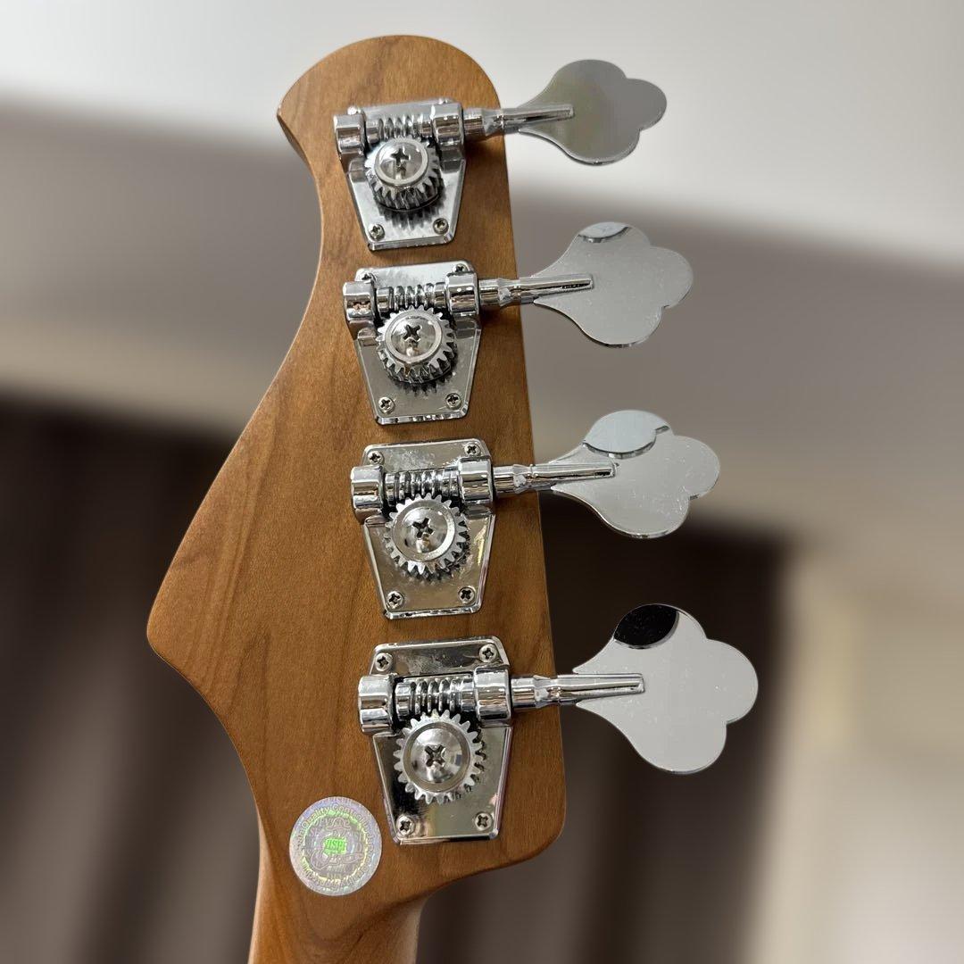 【美品】バッカス　ジャズベース　BJB-1-RSM/M ROASTEDMAPLE