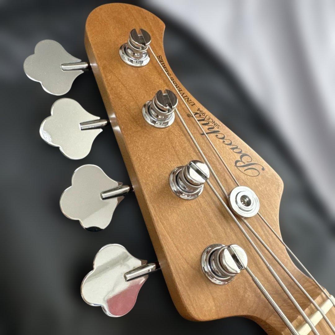 【美品】バッカス　ジャズベース　BJB-1-RSM/M ROASTEDMAPLE