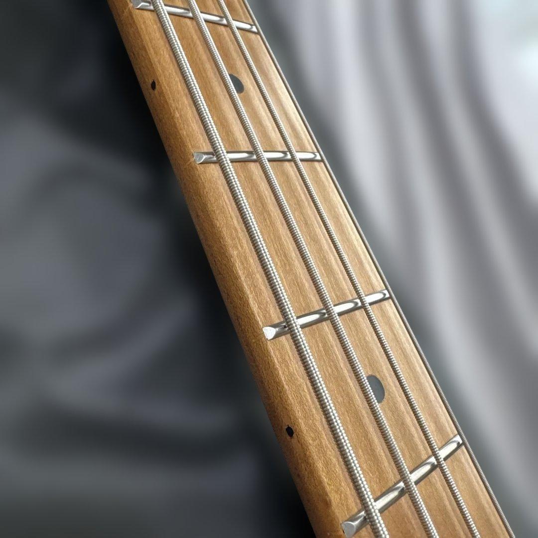 【美品】バッカス　ジャズベース　BJB-1-RSM/M ROASTEDMAPLE