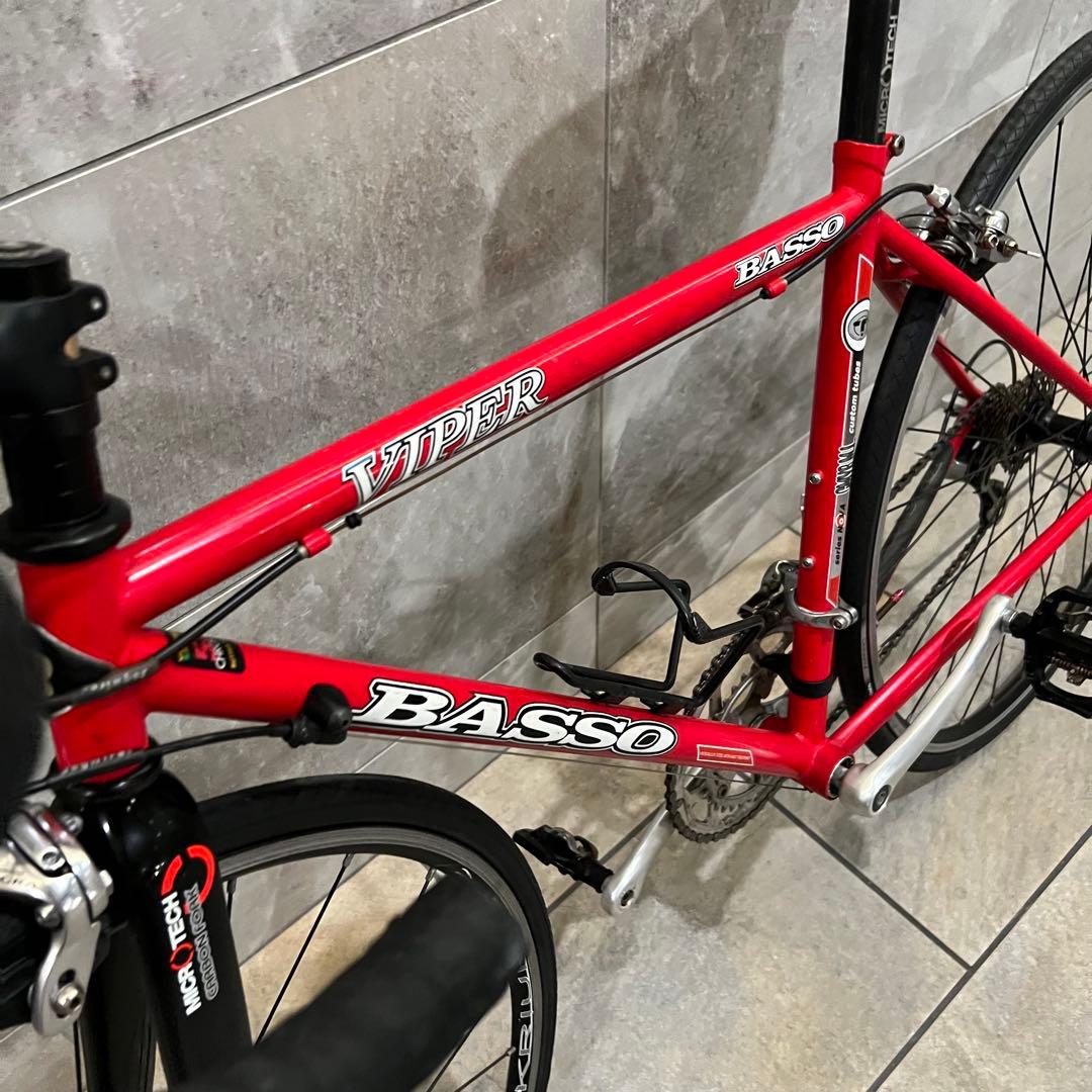 c*7様 BASSO Viper ロードバイク 700c サイズ51（赤）　自転