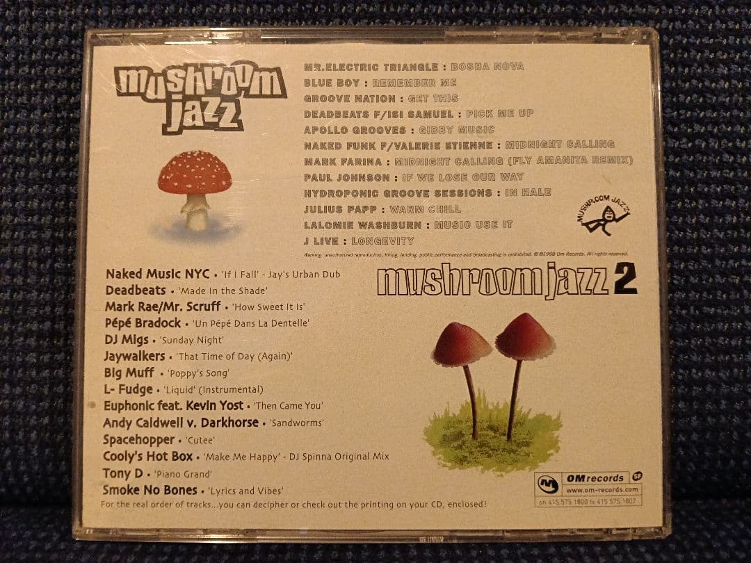 DJ Mark Farina Mushroom Jazz 1-5セット