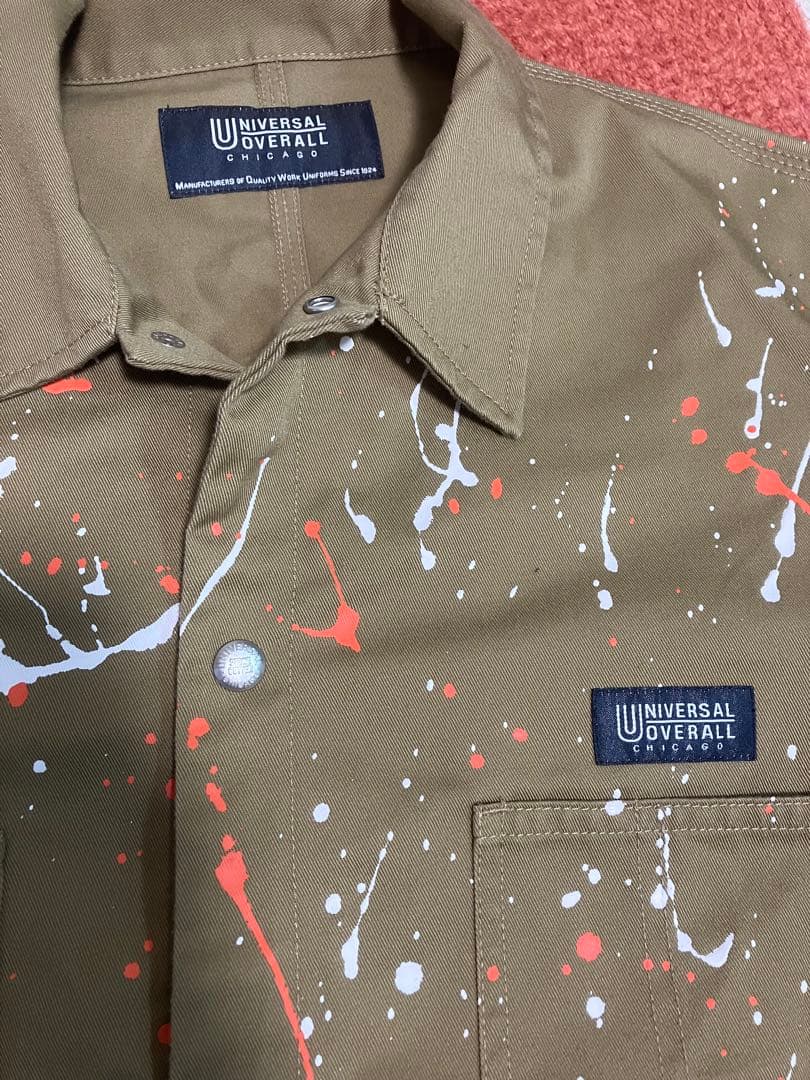 UNIVERSAL OVERALL 別注 ワーク　ジャケット　ペイント