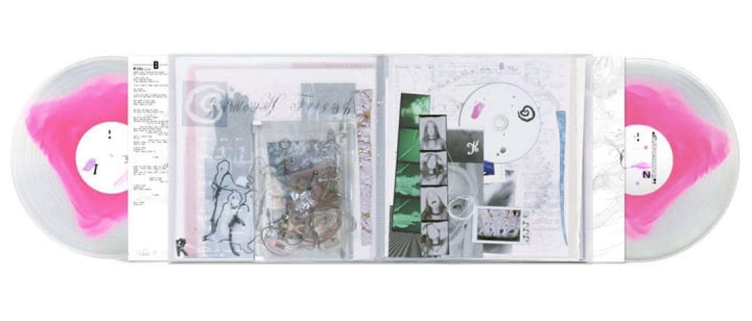 james k / friend 500LTD ピンク/クリア レコード