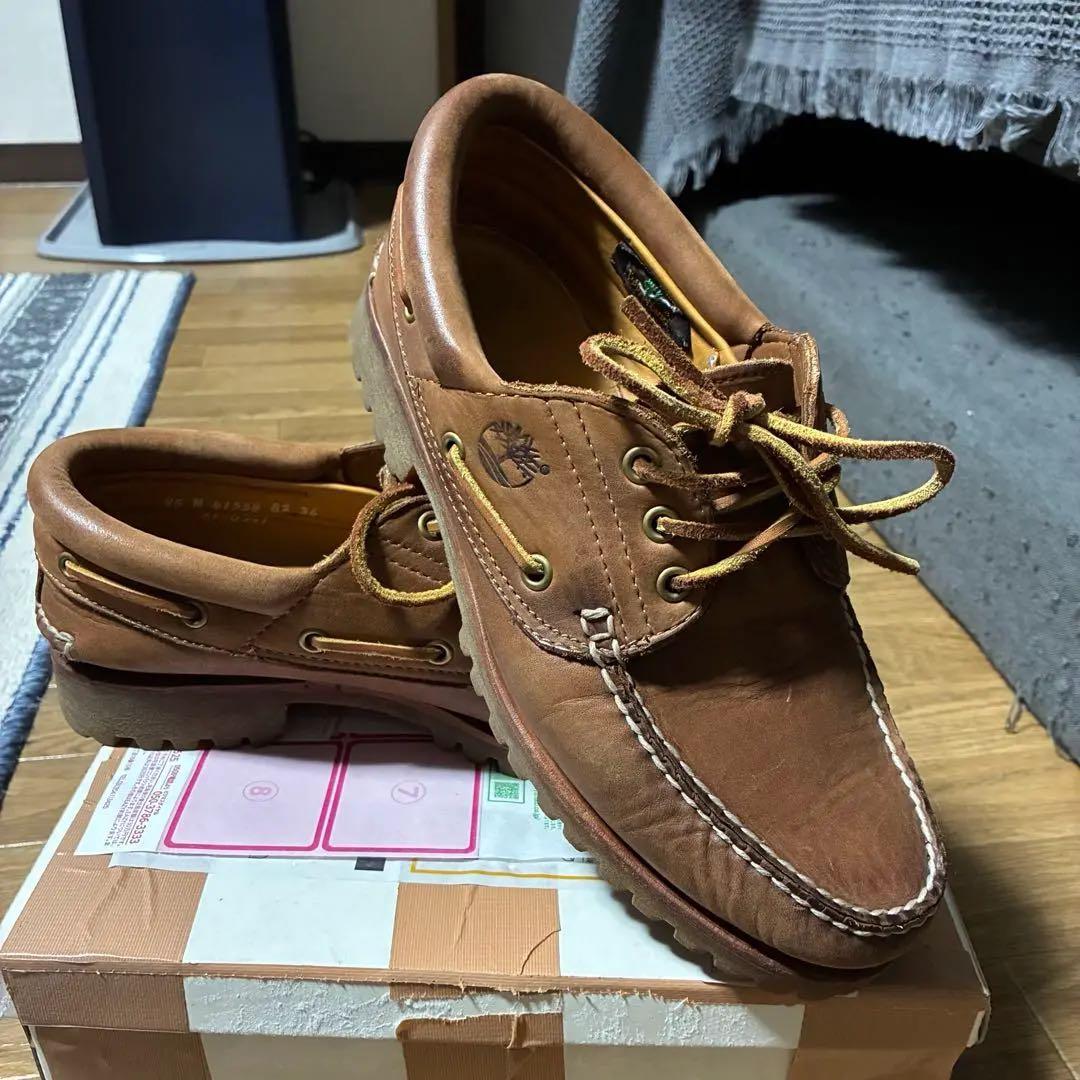 Timberland 3eye スリーアイ モカシン デッキシューズ