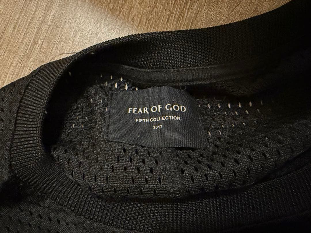 【破格】Fear Of God 5th メッシュ ベースボールシャツ