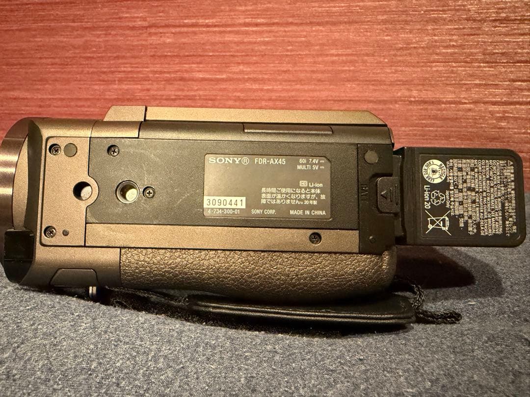 SONY 4K ビデオカメラ