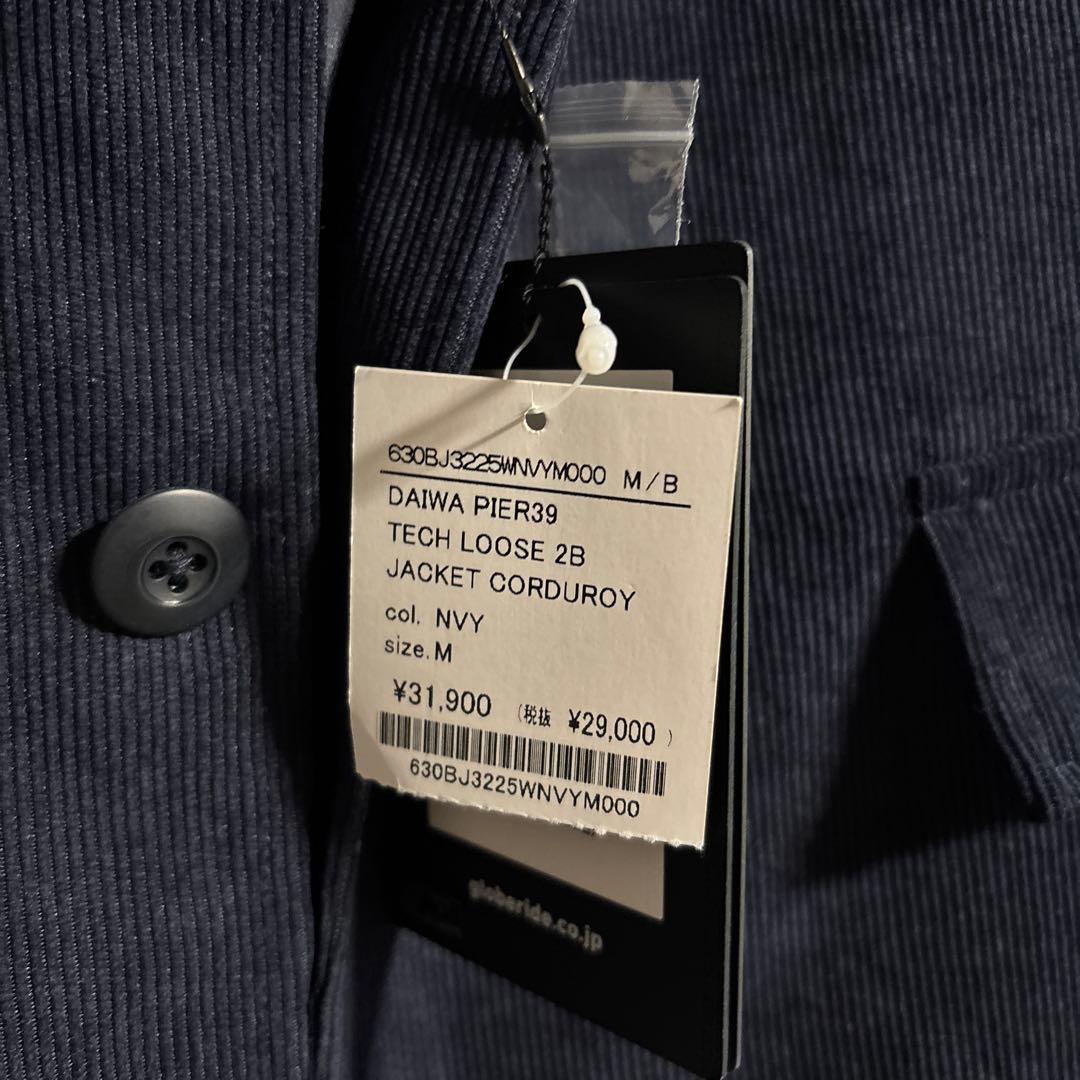 ジャケット・アウター daiwapier39Techloose 2Bjacket corduroy M