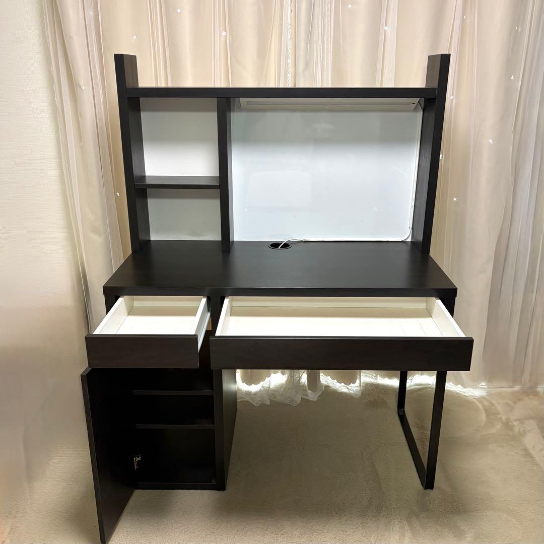 IKEA✨️MICKE デスク&チェアセット┊︎デスクライト付き【付引取り限定】