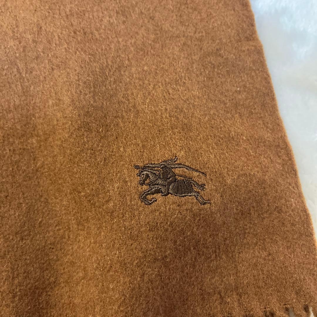 SALE美品♡Burberrys カシミヤ　ブラウン マフラー クリーニング済み