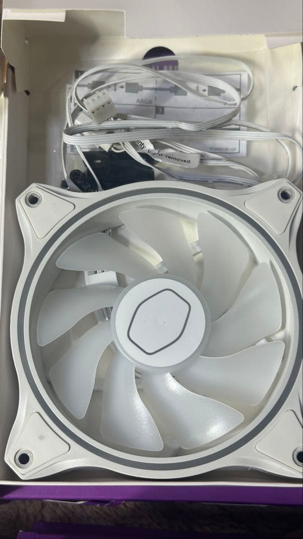 Cooler Master MF120 Halo ＆ ARGB/PWM ハブ