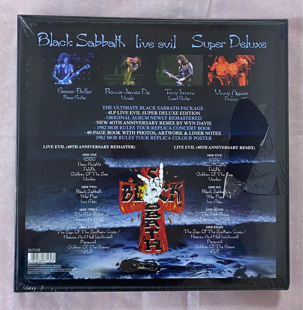【セール】Black Sabbath live evilSuper Deluxe