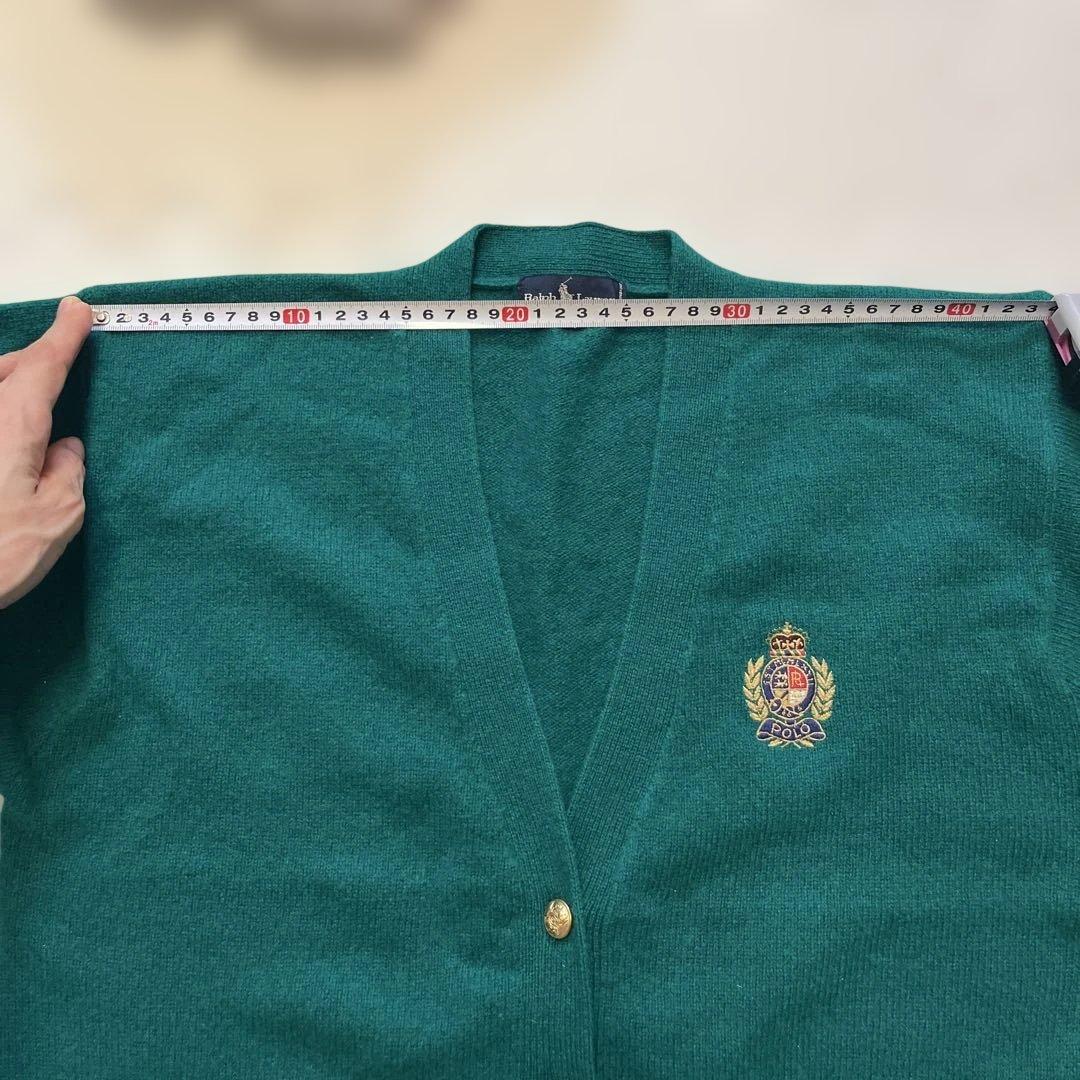 Ralph Lauren グリーン カーディガン Mサイズ